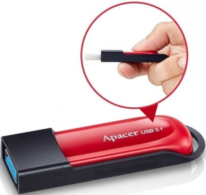 16GB Apacer AH25A Black/Red