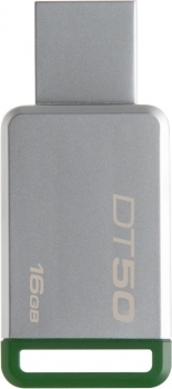 16GB Kingston DataTravaler DT50 Silver/Green
