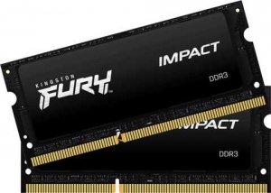 16GB DDR3L 1600MHz SODIMM Kingston FURY Impact Kit of 2*8GB