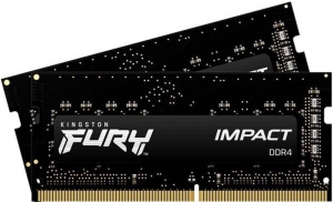16GB DDR4 2666MHz SODIMM Kingston FURY Impact Kit of 2x8GB