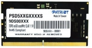 16GB DDR5 4800MHz SODIMM PATRIOT Signature Line
