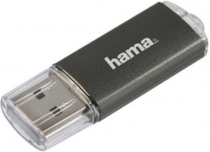 16GB Hama Laeta FlashPen Grey