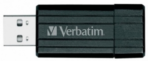 16GB Verbatim PinStripe Black