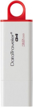 32GB Kingston DataTravaler G4 White/Red