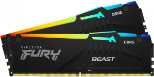 32GB DDR5 5200MHz Kingston FURY Beast EXPO RGB Kit of 2*16GB