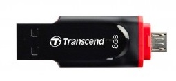 8GB Transcend JetFlash 340 Black-Red