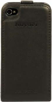Чехол Ferrari California Collection для iPhone 4/4S Flip Black (FECFFL4B)
