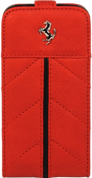 Чехол Ferrari California Collection для iPhone 4/4S Flip Red (FECFFL4R)