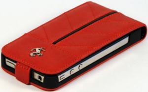 Чехол Ferrari California Collection для iPhone 4/4S Flip Red (FECFFL4R)