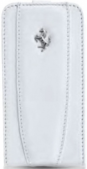 Чехол Ferrari Modena Collection для iPhone 4/4S Flip White (FEFLIP4W) Чехол Ferrari Modena Collection для iPhone 4/4S Flip White (FEFLIP4W)