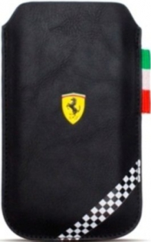 Чехол для iPhone 4/4S Ferrari Scuderia Formula 1 Medium Black (FEFOSLMB) Чехол для iPhone 4/4S Ferrari Scuderia Formula 1 Medium Black (FEFOSLMB)