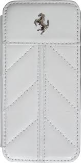 Чехол для iPhone 5 Ferrari California Collection Book White (FECFFL5FW) Чехол для iPhone 5 Ferrari California Collection Book White (FECFFL5FW)