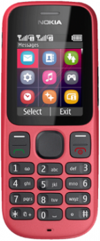 Nokia 101 Dual Sim Coral Red Nokia 101 Dual Sim Coral Red