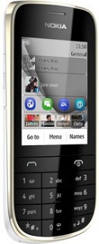 Nokia 202 Asha Dual Sim Golden White Nokia 202 Asha Dual Sim Golden White