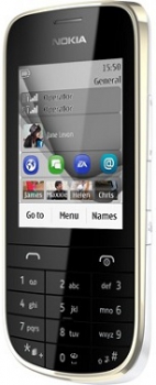 Nokia 202 Asha Dual Sim Golden White Nokia 202 Asha Dual Sim Golden White