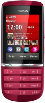 Nokia 300 Asha Red Nokia 300 Asha Red