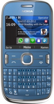 Nokia 302 Asha Midnight Blue Nokia 302 Asha Midnight Blue