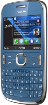 Nokia 302 Asha Midnight Blue Nokia 302 Asha Midnight Blue