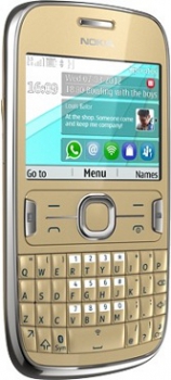 Nokia 302 Asha Golden Lights Nokia 302 Asha Golden Lights
