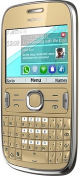 Nokia 302 Asha Golden Lights Nokia 302 Asha Golden Lights