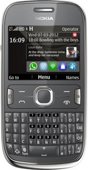 Nokia 302 Asha Dark Grey Nokia 302 Asha Dark Grey