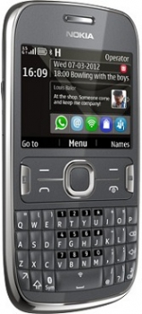 Nokia 302 Asha Dark Grey