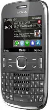 Nokia 302 Asha Dark Grey