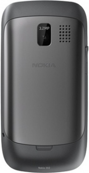 Nokia 302 Asha Dark Grey