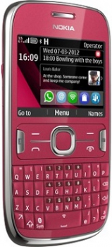 Nokia 302 Asha Plum Red Nokia 302 Asha Plum Red