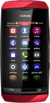 Nokia 305 Asha Dual Sim Red Nokia 305 Asha Dual Sim Red