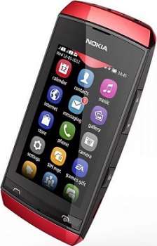Nokia 305 Asha Dual Sim Red Nokia 305 Asha Dual Sim Red