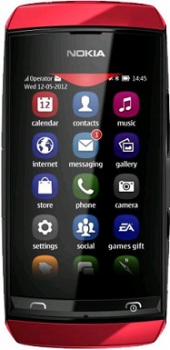 Nokia 306 Asha Red Nokia 306 Asha Red