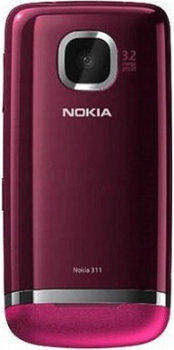 Nokia 311 Asha Rose Red Nokia 311 Asha Rose Red