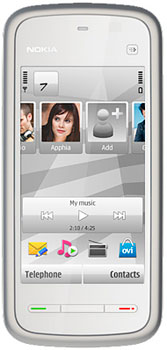 Nokia 5228 XpressMusic White Blue
