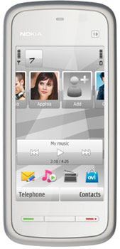 Nokia 5228 XpressMusic White Silver