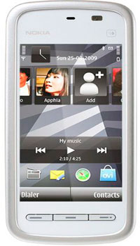 Nokia 5230 XpressMusic White Black Nokia 5230 XpressMusic White Black
