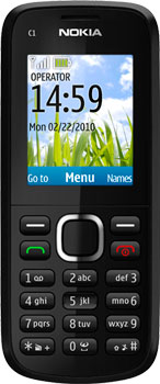 Nokia C1-02 Black Nokia C1-02 Black