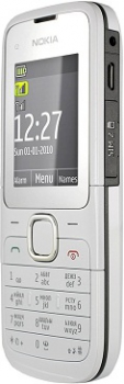 Nokia C2-00 Dual Sim Snow White
