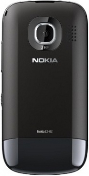 Nokia C2-02 Chrome Black Nokia C2-02 Chrome Black