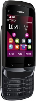 Nokia C2-02 Chrome Black Nokia C2-02 Chrome Black