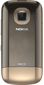 Nokia C2-06 Dual Sim Golden Buff