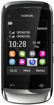 Nokia C2-06 Dual Sim Graphite Nokia C2-06 Dual Sim Graphite