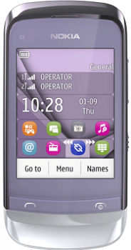 Nokia C2-06 Dual Sim Liliac Nokia C2-06 Dual Sim Liliac