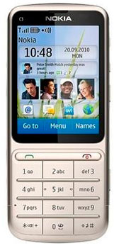 Nokia C3-01 Khaki Gold Nokia C3-01 Khaki Gold