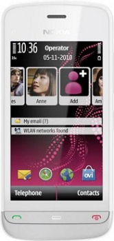 Nokia C5-06 White Illuvial Nokia C5-06 White Illuvial