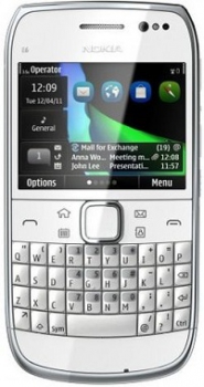 Nokia E6-00 White