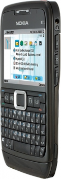 Nokia E71 Black Steel