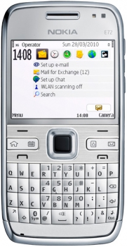Nokia E72 Zircon White NAVI Nokia E72 Zircon White NAVI