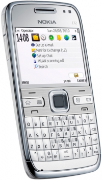 Nokia E72 Zircon White NAVI Nokia E72 Zircon White NAVI