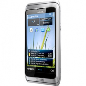 Nokia E7-00 Silver White